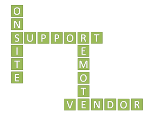 onsite support remote vendor
